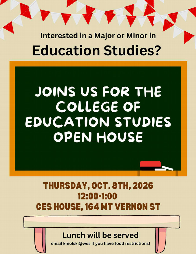 CES Open House October 8 2026 at noon at 164 Mt. Vernon St. middletown ct